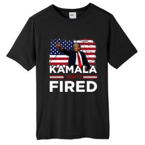 Kamala YouRe Fired Funny Tall Fusion ChromaSoft Performance T-Shirt