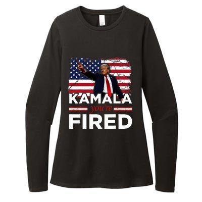 Kamala YouRe Fired Funny Womens CVC Long Sleeve Shirt