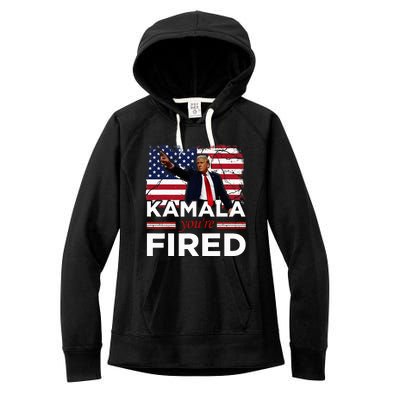 Kamala YouRe Fired Funny Women's Fleece Hoodie