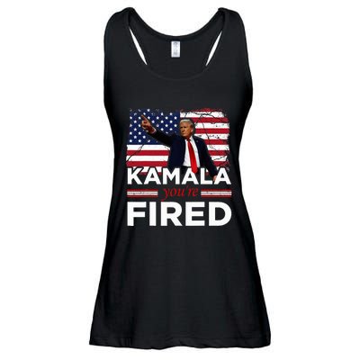 Kamala YouRe Fired Funny Ladies Essential Flowy Tank