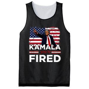 Kamala YouRe Fired Funny Mesh Reversible Basketball Jersey Tank