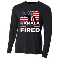 Kamala YouRe Fired Funny Cooling Performance Long Sleeve Crew