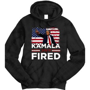 Kamala YouRe Fired Funny Tie Dye Hoodie