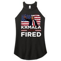 Kamala YouRe Fired Funny Women's Perfect Tri Rocker Tank