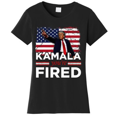 Kamala YouRe Fired Funny Women's T-Shirt