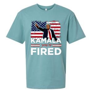 Kamala YouRe Fired Funny Sueded Cloud Jersey T-Shirt