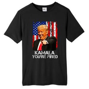 Kamala Youre Fired President Trump Laughing At Kamala Tall Fusion ChromaSoft Performance T-Shirt