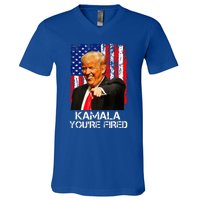 Kamala Youre Fired President Trump Laughing At Kamala V-Neck T-Shirt