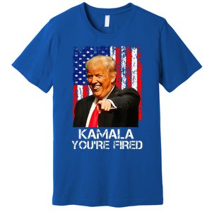 Kamala Youre Fired President Trump Laughing At Kamala Premium T-Shirt