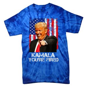 Kamala Youre Fired President Trump Laughing At Kamala Tie-Dye T-Shirt