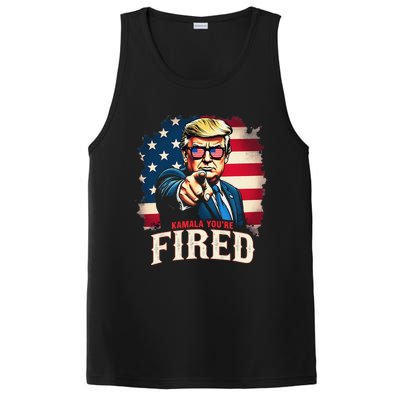 Kamala YouRe Fired Funny President 47th Trump 2024 Laughing PosiCharge Competitor Tank