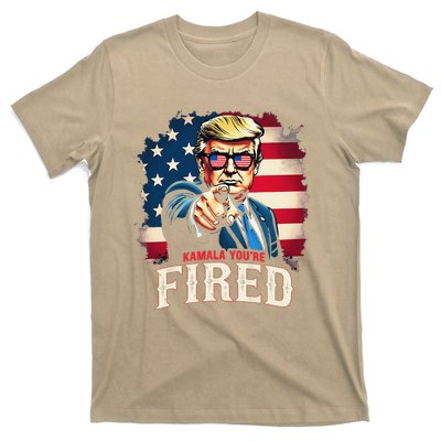 Kamala YouRe Fired Funny President 47th Trump 2024 Laughing T-Shirt