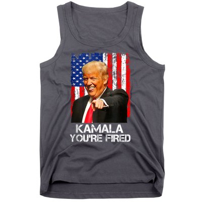 Kamala YouRe Fired Funny President Trump Laughing At Kamala Tank Top