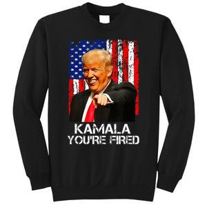 Kamala YouRe Fired Funny President Trump Laughing At Kamala Sweatshirt