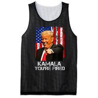 Kamala YouRe Fired Funny President Trump Laughing At Kamala Mesh Reversible Basketball Jersey Tank