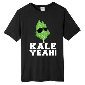 Kale Yeah Funny Vegan Pun Kale Yeah Tall Fusion ChromaSoft Performance T-Shirt