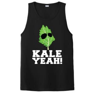 Kale Yeah Funny Vegan Pun Kale Yeah PosiCharge Competitor Tank