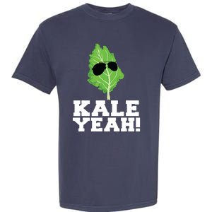 Kale Yeah Funny Vegan Pun Kale Yeah Garment-Dyed Heavyweight T-Shirt