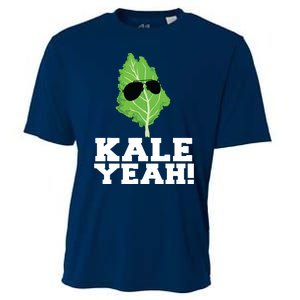 Kale Yeah Funny Vegan Pun Kale Yeah Cooling Performance Crew T-Shirt