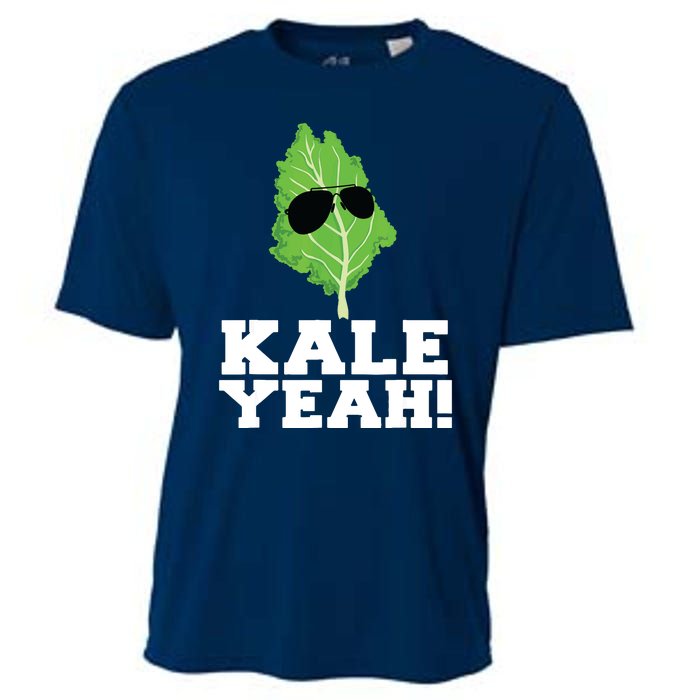 Kale Yeah Funny Vegan Pun Kale Yeah Cooling Performance Crew T-Shirt