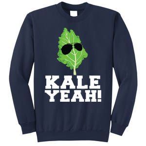 Kale Yeah Funny Vegan Pun Kale Yeah Sweatshirt