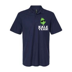 Kale Yeah Funny Vegan Pun Kale Yeah Softstyle Adult Sport Polo