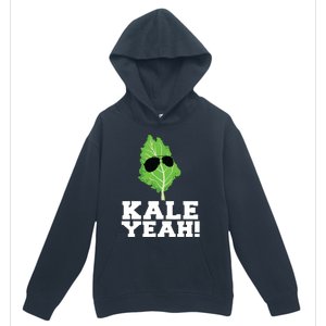 Kale Yeah Funny Vegan Pun Kale Yeah Urban Pullover Hoodie