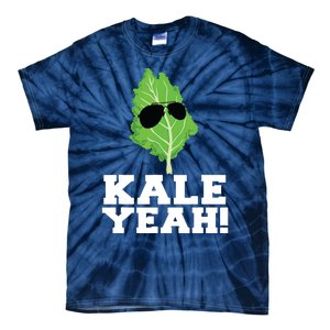 Kale Yeah Funny Vegan Pun Kale Yeah Tie-Dye T-Shirt