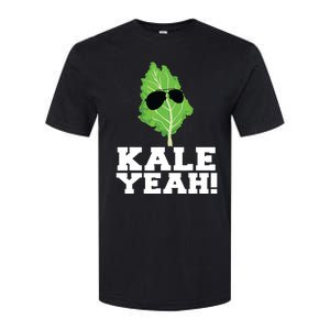 Kale Yeah Funny Vegan Pun Kale Yeah Softstyle CVC T-Shirt