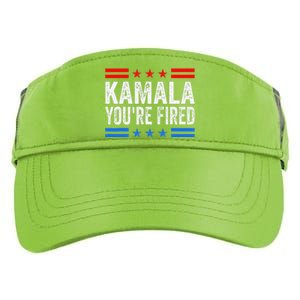 Kamala YouRe Fired 2024 Vote Trump Political Adult Drive Performance Visor