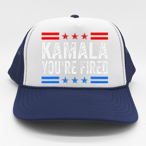 Kamala YouRe Fired 2024 Vote Trump Political Trucker Hat