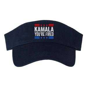 Kamala YouRe Fired 2024 Vote Trump Political Valucap Bio-Washed Visor