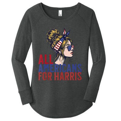 Kamala YouRe Fired Funny Anti Kamala Harris Election 2024 Women's Perfect Tri Tunic Long Sleeve Shirt