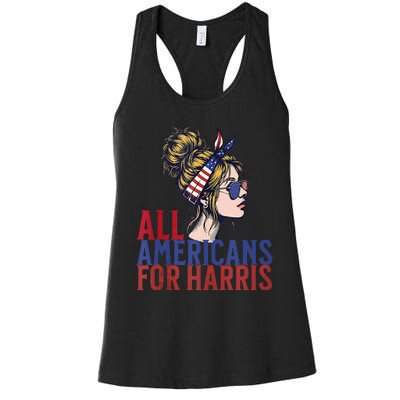 Kamala YouRe Fired Funny Anti Kamala Harris Election 2024 Women's Racerback Tank