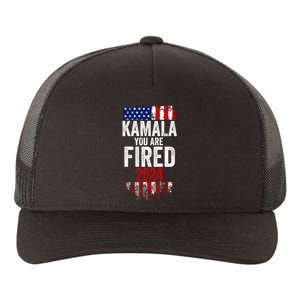 Kamala YouRe Fired Funny Anti Kamala Harris Election 2024 Yupoong Adult 5-Panel Trucker Hat