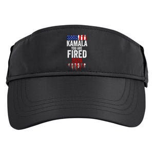 Kamala YouRe Fired Funny Anti Kamala Harris Election 2024 Adult Drive Performance Visor