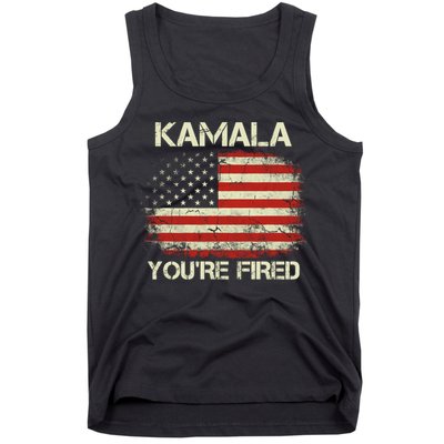 Kamala YouRe Fired Funny Anti Kamala Harris Election 2024 Tank Top