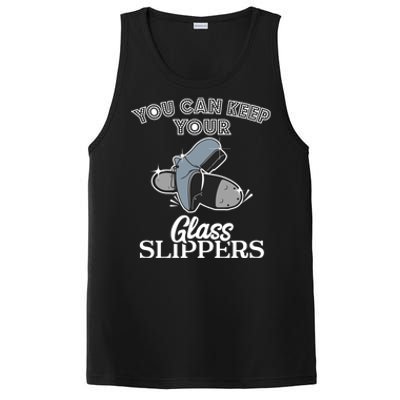 Keep Your Glass Slippers Tap Dance Dancer Dancing Class Gift Funny Gift PosiCharge Competitor Tank