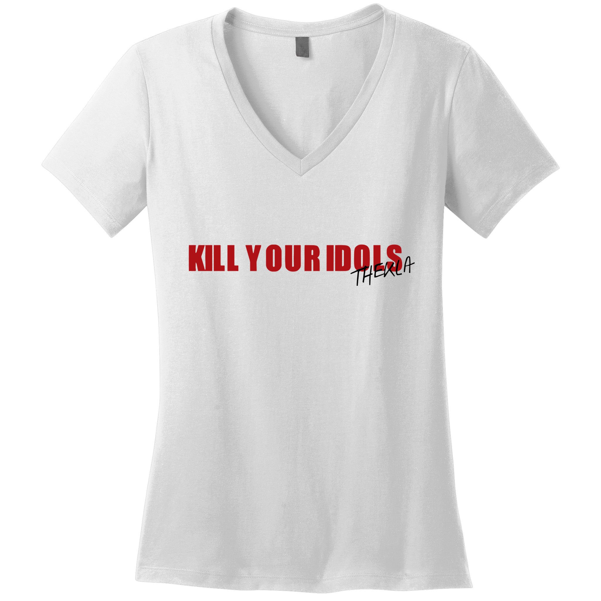 Kill Your Idols Thekla Women's V-Neck T-Shirt