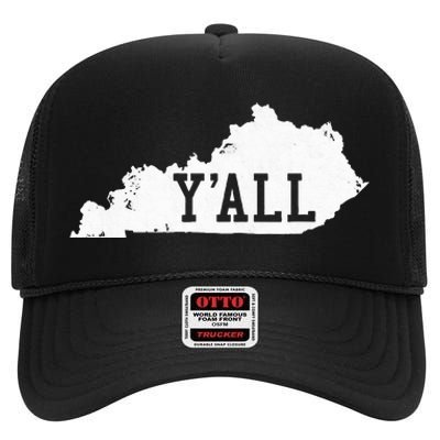 Kentucky YAll High Crown Mesh Back Trucker Hat