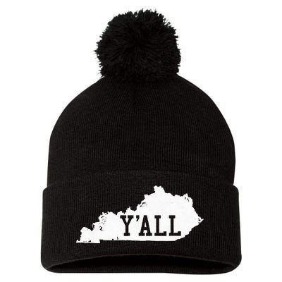 Kentucky YAll Pom Pom 12in Knit Beanie