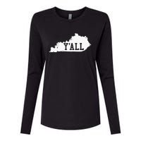 Kentucky YALL Womens Cotton Relaxed Long Sleeve T-Shirt