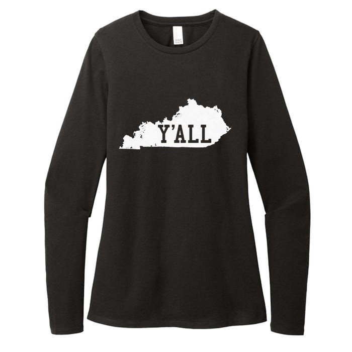 Kentucky YALL Womens CVC Long Sleeve Shirt