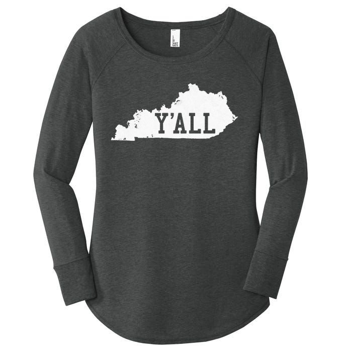 Kentucky YALL Women's Perfect Tri Tunic Long Sleeve Shirt