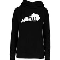 Kentucky YALL Womens Funnel Neck Pullover Hood