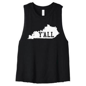 Kentucky YALL Women's Racerback Cropped Tank