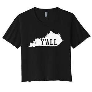 Kentucky YALL Women's Crop Top Tee