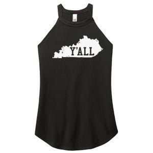 Kentucky YALL Women's Perfect Tri Rocker Tank