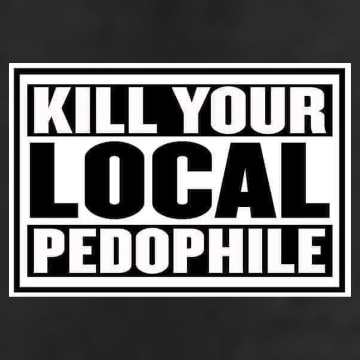 Kill Your Local Pedophile 7 Panel Mesh Trucker Snapback Hat