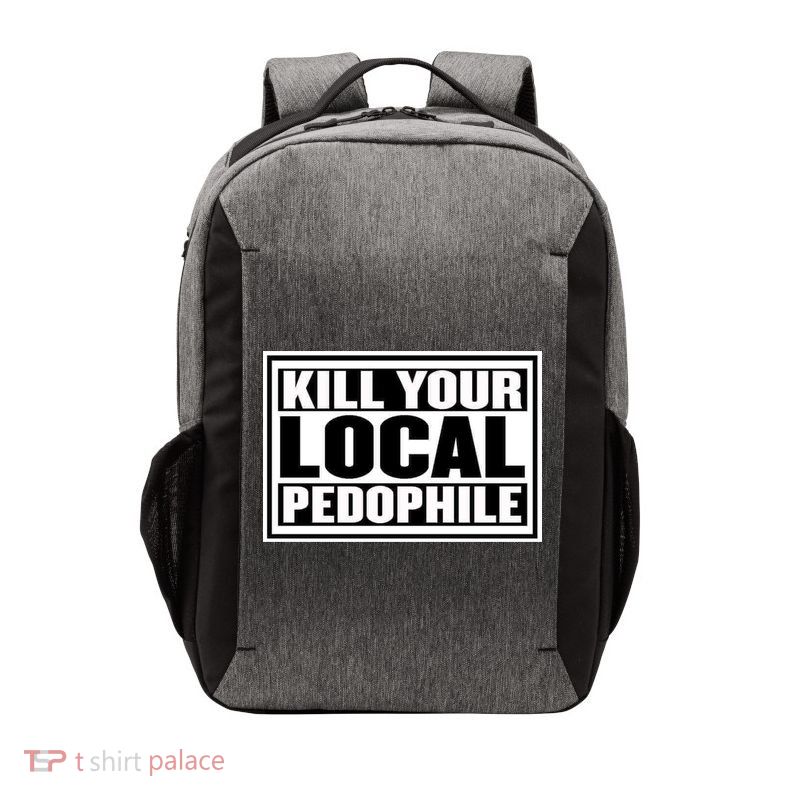 Kill Your Local Pedophile Vector Backpack